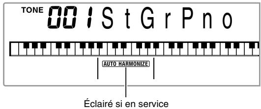 CASIO WK-500 - l'autoharmonisation en service. - 1