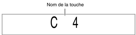 CASIO WK-500 - Tout en tenant ⑤ enforcé, appuyez sur la touche du clavier correspondant au point de partage souhaité. - 1