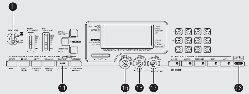 CASIO LK-230 - Déroulement de la loi progressive automatique - 2