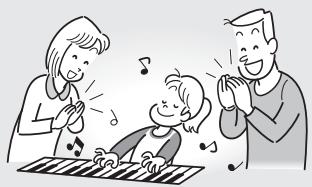 CASIO LK-230 - Jouez un accord sur le clavier. - 1