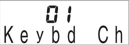 CASIO LK-230 - Canal du clavier - 1