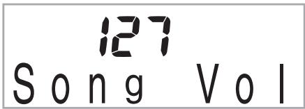 CASIO LK-230 - Réglage du volume d'une chanson - 1