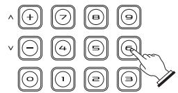 CASIO LK-230 - Utilisation du pavé numérique - 1