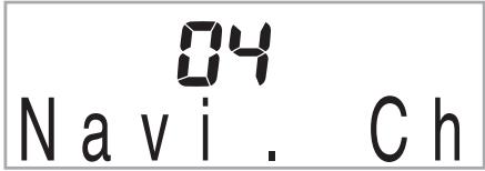 CASIO LK-230 - Spécification des canaux de navigation - 1