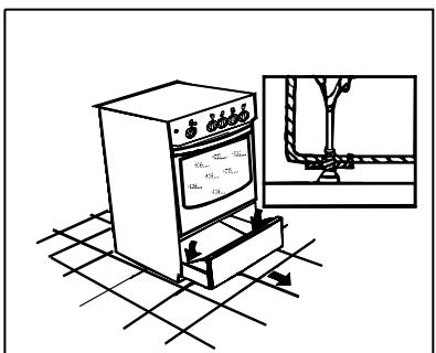 FAGOR CFF-531C - Réglage position cuisine: - 1