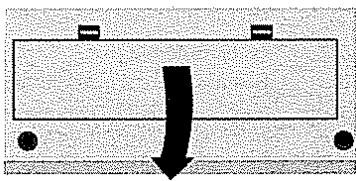 ROLAND AX-7 - Changement des piles - 1