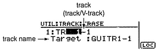 ROLAND BR-8 - Effacement de données d'interpretation—Track Erase - 4