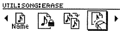 ROLAND BR-8 - Effacement d'un morceau — Song Erase - 2