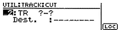 ROLAND BR-8 - Suppression d'une partie d'interpretation - Track Cut - 5