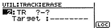 ROLAND BR-8 - Effacement de données d'interpretation—Track Erase - 5
