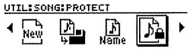 ROLAND BR-8 - Protection d'un morceau - 2