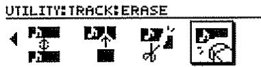 ROLAND BR-8 - Effacement de données d'interpretation—Track Erase - 3