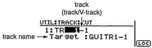 ROLAND BR-8 - Suppression d'une partie d'interpretation - Track Cut - 4