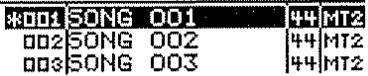 ROLAND BR-8 - Copied'un morceau—Song Copy - 3