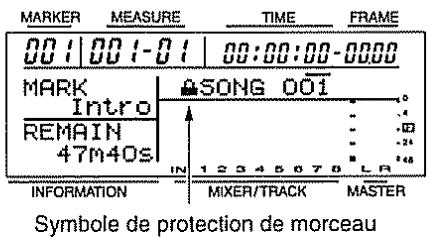 ROLAND BR-8 - Protection d'un morceau - 3