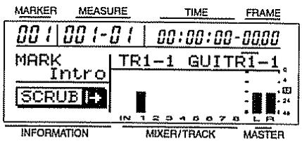 ROLAND BR-8 - Emploi de Scrub et Preview pour trouver le début d'un son - 2