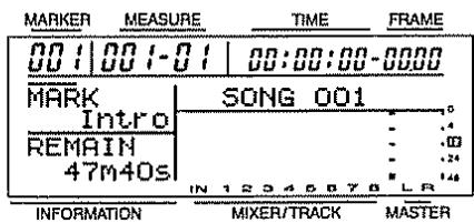 ROLAND BR-8 - Accès à l'emplacement d'un marqueur - 1