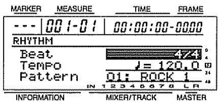ROLAND BR-8 - Changement de format de mesure - 1