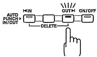 ROLAND BR-8 - Mémorisation du point de Punch-out. - 1