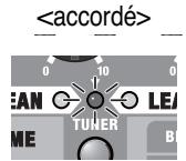 ROLAND CUBE-30X - Accordage en mode « manuel - 4