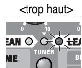 ROLAND CUBE-30X - Accordage en mode « manuel - 6