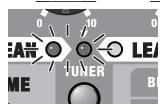 ROLAND CUBE-30X - Accordage en mode « manuel - 3