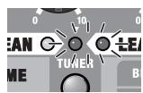 ROLAND CUBE-30X - Accordage en mode « manuel - 5