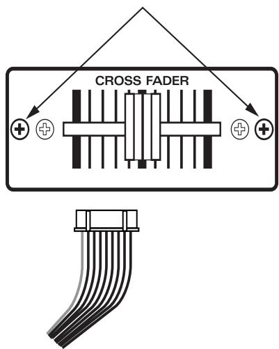ROLAND DJ-1000 - Remplacement du Cross Fader - 4