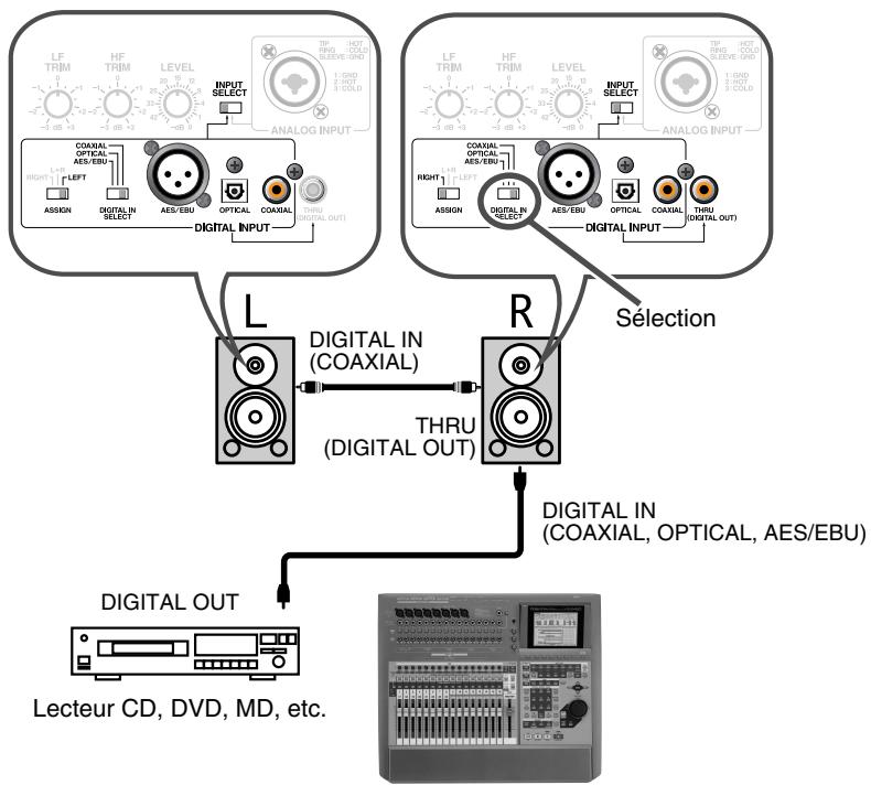 ROLAND DS-7 - Utiliser deux moniteurs DS-8/7/5 pour un son stéréo - 2