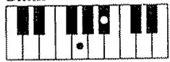 ROLAND E-70 - Minor Chords (min) - 8