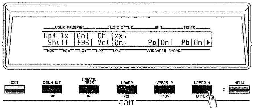 ROLAND E-70 - MODIFICATION DES PARAMETRES MIDI - 2