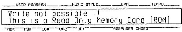 ROLAND E-70 - WRITE ERRORS - 9