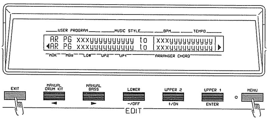 ROLAND E-70 - Mémorisation "M" Style - 1