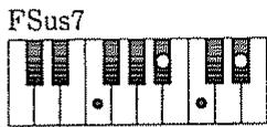ROLAND E-70 - - Accords avec quarte suspendue (Sus) - 17