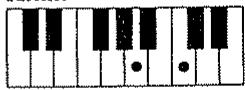 ROLAND E-70 - Minor Chords (min) - 10