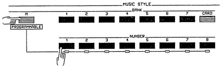 ROLAND E-70 - “M” Style Recall - 1