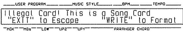 ROLAND E-70 - WRITE ERRORS - 1
