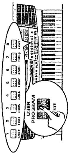1 ABC 2 CITS 3 CHS 4 JBL 5 MNO 6 POR- 7 STUB 8 VYZ USER PROGRAM WRITE