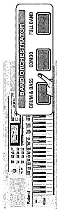 ROLAND EXR-5 - Utiliser la fonction Band Orchestrator - 1