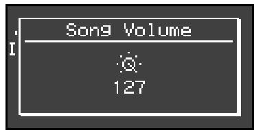 ROLAND FP-7 - Tout en maintenant le bouton [play] enfoncé, actionnez le bouton [+] ou [-]. - 1