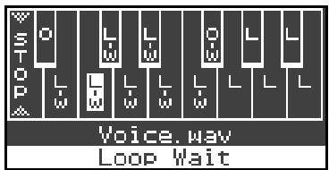 ROLAND FP-7 - Utilisez les boutons [-] [+] pour sélectionner le fichier audio qui sera joué par la touche spécifique. - 3