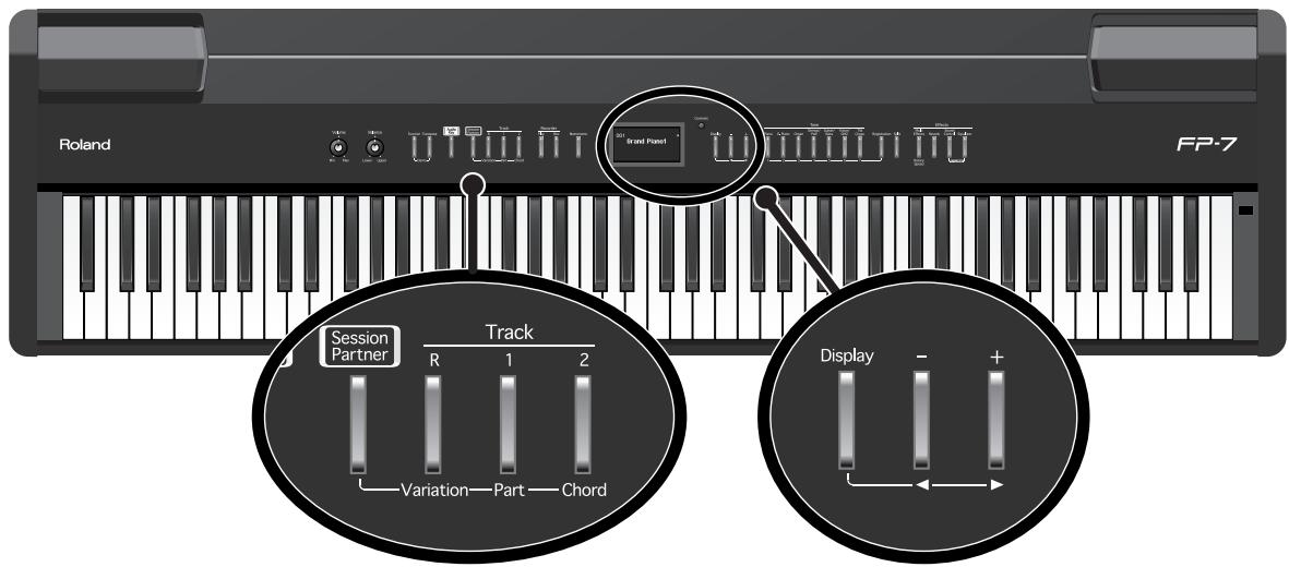 ROLAND FP-7 - Sélectionner une série d'accords pour le rythme - 2