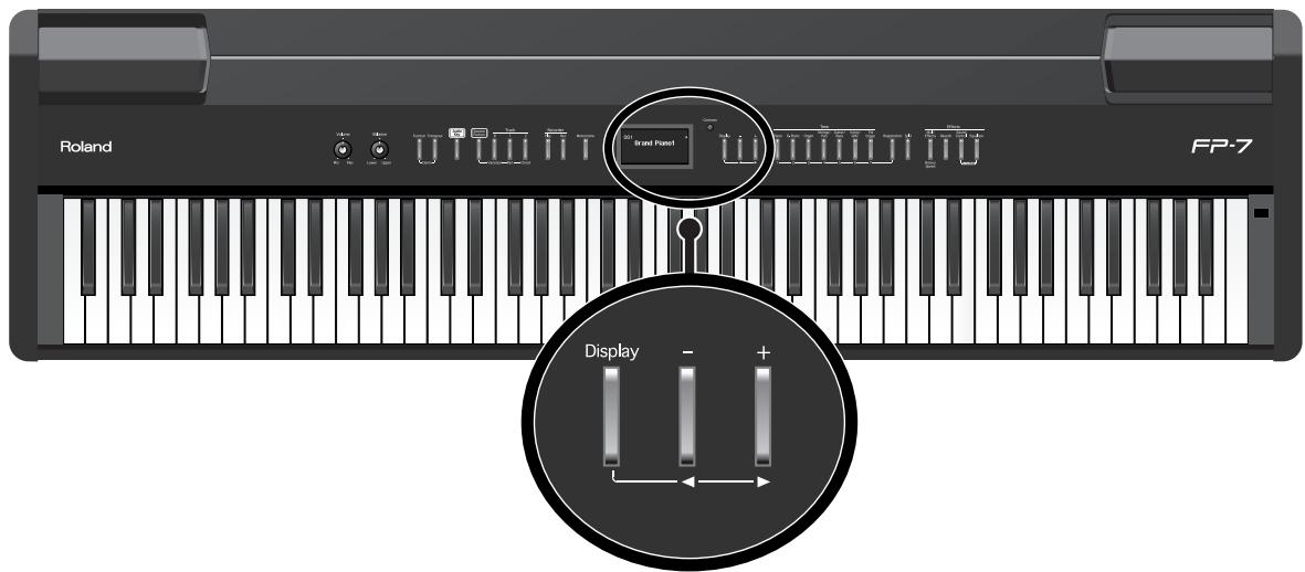 ROLAND FP-7 - Sélection d'un rythme - 1