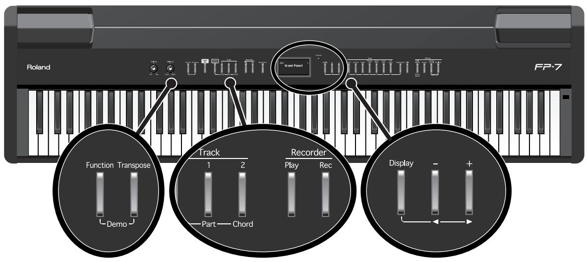 ROLAND FP-7 - Copier un morceau de la mémoire interne vers la mémoire USB - 1