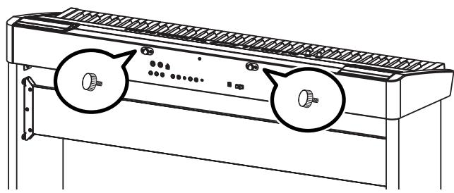 ROLAND FP-7 - Installer le pupitre - 1