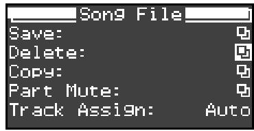 ROLAND FP-7 - Supprimer un morceau sauvegardé - 3