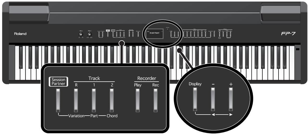 ROLAND FP-7 - Modifier le nombre de mesures de la série d'accords que vous enregistrée - 1