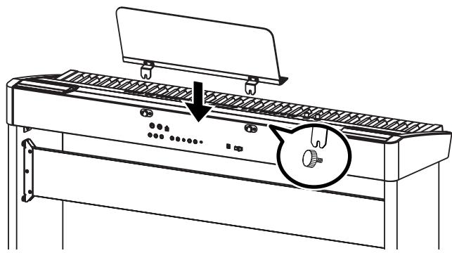 ROLAND FP-7 - Installer le pupitre - 2