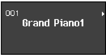 ROLAND FP-7 - Sélectionnez le son "grand piano 1". - 1