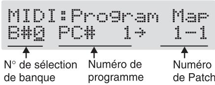 ROLAND GT-8 - Appuyez sur le bouton [EXIT] pour quitter la procédure de bulk load. - 2